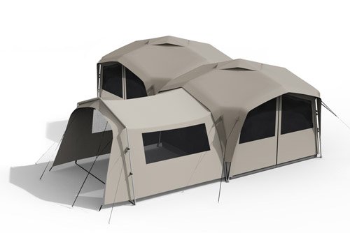 Tente Prêt à Camper Camping La Charderie Ardèche